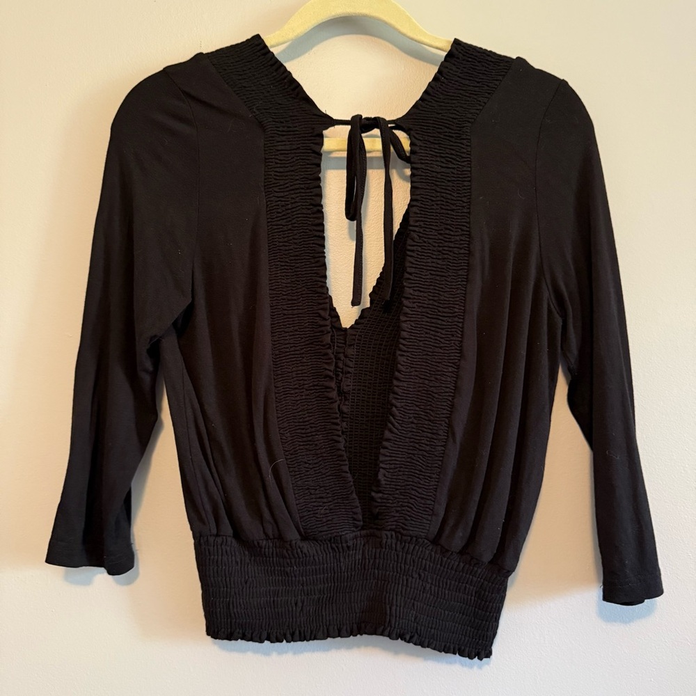 Buckle Open Front/Back Top - Picture 2 of 3